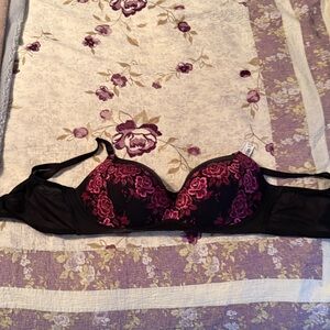 Torrid 46DD Wireless Floral Bra
